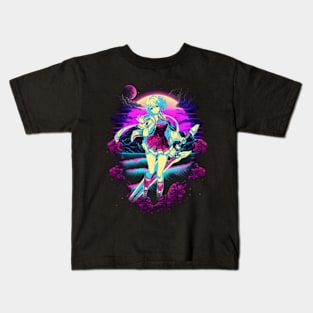 Guardians of the SoulRealm Heroes Unite - SoulWorkers Tee Kids T-Shirt